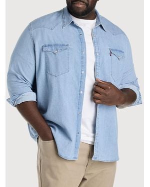 Levi's Big & Tall Classic Denim Shirt - Blue
