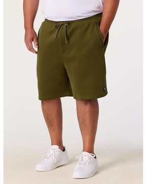 Reebok Big & Tall Lux Offday Shorts - Green