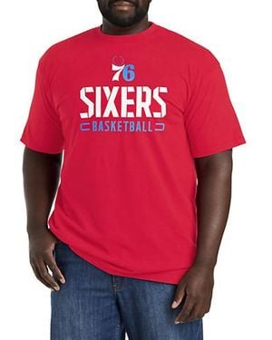 Nba Big & Tall Team Color T-Shirt - Red