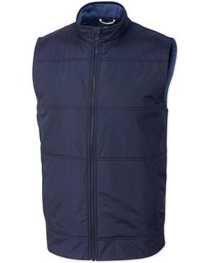 Cutter & Buck Big & Tall Stealth Vest - Blue