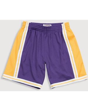 Mitchell & Ness Big & Tall Nba Swingman Shorts - Multicolor