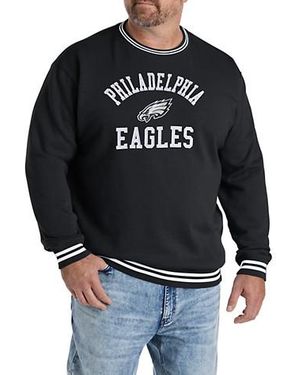 Nfl Big & Tall Crewneck Sweatshirt - Black