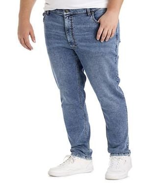 True Nation Big & Tall Slim-Fit Weekend Jeans - Blue