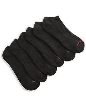 Reebok Big & Tall 6 Pk. Low-Cut Socks - Black