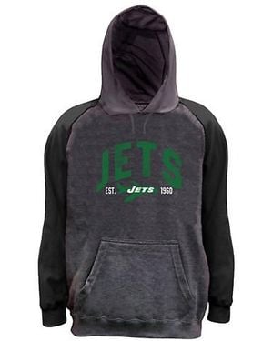 Nfl Big & Tall Team Colorblocked Hoodie - Black