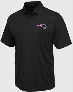Nfl Big & Tall Birdseye Polo Shirt - Black