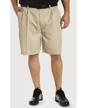 Reebok Golf Performance Pleated Shorts - Natural