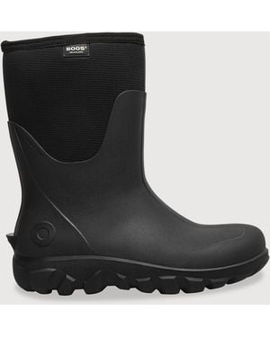 Bogs Big & Tall Classic Seamless Mid Boots - Black