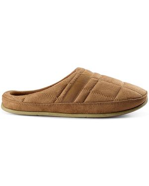 Deer Stags Big & Tall Glacial Microsuede Slippers - Brown