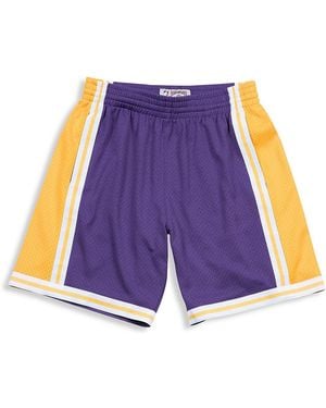 Mitchell & Ness Big & Tall Nba Swingman Shorts - Multicolor