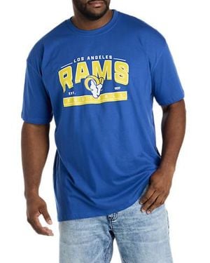 Nfl Big & Tall Home Team T-Shirt - Blue