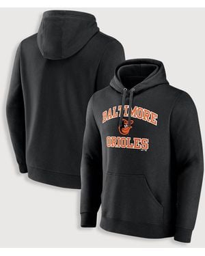 MLB Big & Tall Heart And Soul Hoodie - Black