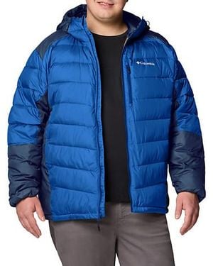 Columbia Big & Tall Labyrinth Loop Ii Hooded Jacket - Blue