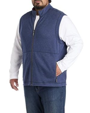 Tommy Bahama Big & Tall Flip Coast Reversible Vest - Blue