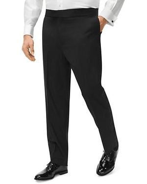 Brooks Brothers Big & Tall Explorer Collection Tuxedo Pants - Black