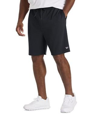 Reebok Big & Tall Performance Textured Shorts - Black