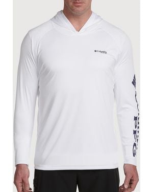 Columbia Big & Tall Terminal Tackle Hoodie - White