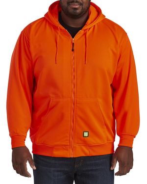 Bernè Big & Tall Heritage Thermal Lined Hoodie - Orange