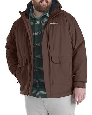 Columbia Big & Tall Landroamer Lined Jacket - Brown