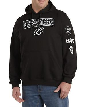 Nba Big & Tall Team Logo Pullover Hoodie - Black