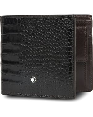 Montblanc Meisterstück 4cc Croc-embossed Wallet - Multicolor