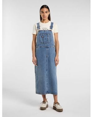 Dickies Pichi Largo, Mujer, Talla - Azul