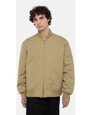 Dickies Plains Bomberjack, Grootte - Naturel