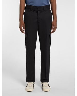 Dickies Pantalón Cargo Entallado Mechanical Stretch, Hombre, Talla - Negro