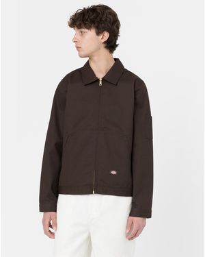 Dickies Giacca Sfoderata Eisenhower Uomo - Marrone