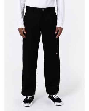 Dickies Pantaloni Valley Grande Con Ginocchia Rinforzate Uomo - Nero