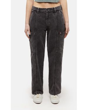 Dickies Pantaloni Newington Donna - Nero