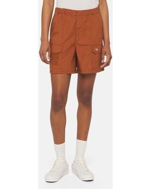 Dickies Shorts Fishersville Donna - Arancione