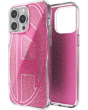 DIESEL Glitter Case For I P 15 Pro Max - Pink