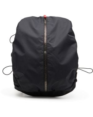 DIESEL Zaino in shell jacquard - Nero