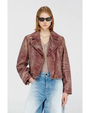 DIESEL Biker Jacket - Red
