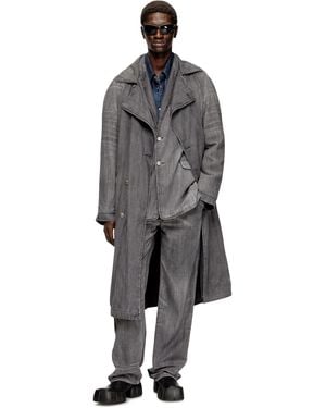 DIESEL Trench Coat - Gray