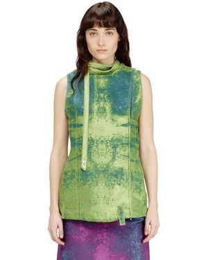 DIESEL Belted Vest - Green