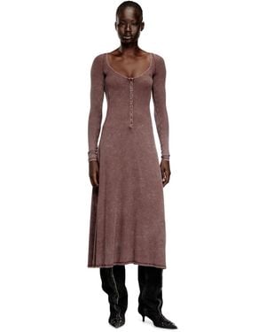 DIESEL Midi Dress - Purple