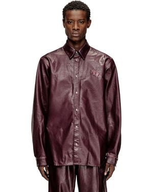 DIESEL Shirt With Logo - Red