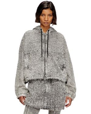 DIESEL Hooded Jacket - Grey