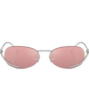DIESEL Ovaler Modell Brille - Pink