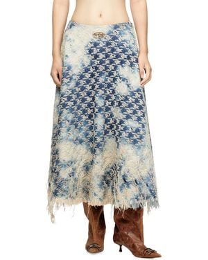 DIESEL Midi Skirt - Blue