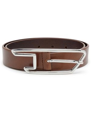 DIESEL Cintura 3 Cm - Marrone