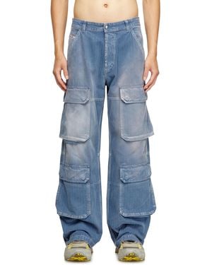 DIESEL Relaxed Jeans - Blue