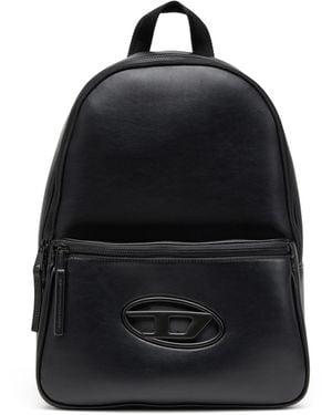 DIESEL Holi-D-Rucksack Aus Neopren Und Pu - Schwarz