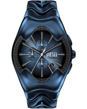 DIESEL Mercurial Chronograph Stainless Steel Watch - ブルー
