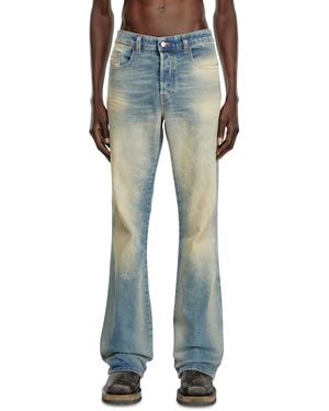 DIESEL Bootcut Jeans Regular Waist 1998 D-Buck, Medium, Button Fly - Blue