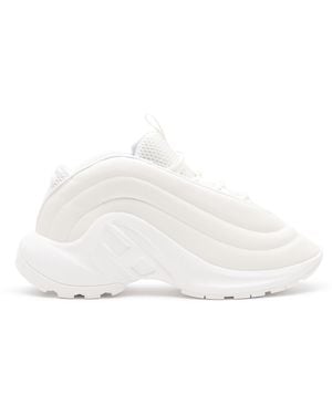 DIESEL S-D-Runner X-Slip-On Trainers With Matte Oval D Instep - White