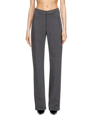 DIESEL High-Rise Tailored Trousers - Blue
