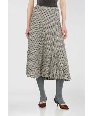 DIESEL Midi Skirt - Gray